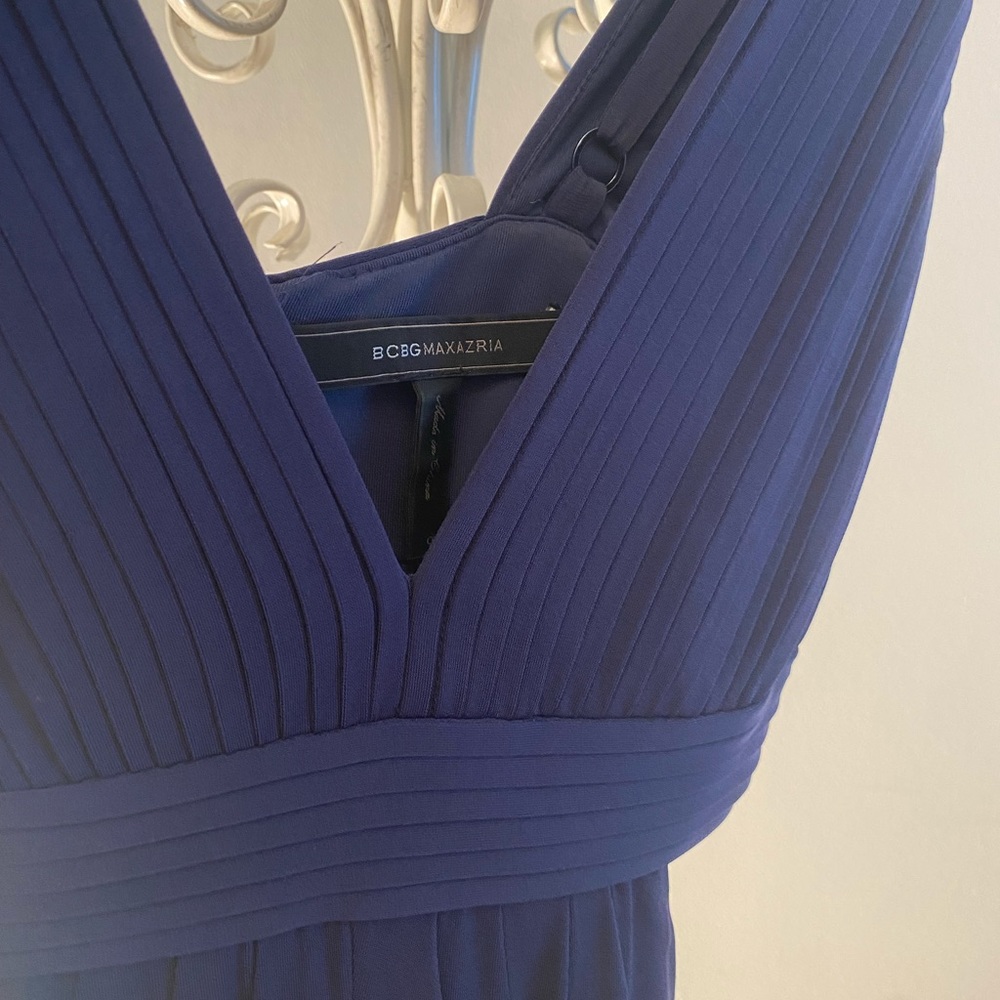 BCBGMaxAzria Navy blue formal dress
